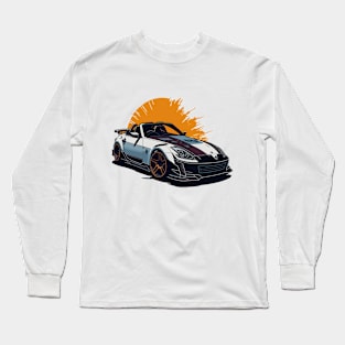 Nissan 350z Classic Car Long Sleeve T-Shirt